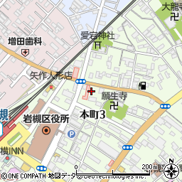 セブンイレブン岩槻本町店周辺の地図