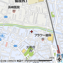 埼玉県春日部市大場1244周辺の地図