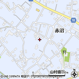 埼玉県春日部市赤沼697周辺の地図