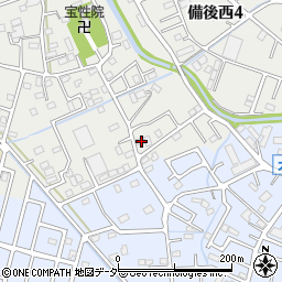 埼玉県春日部市武里中野9周辺の地図