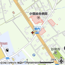 焼肉 平城苑 野田店周辺の地図