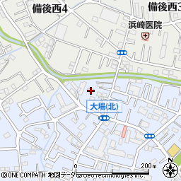 埼玉県春日部市大場253周辺の地図