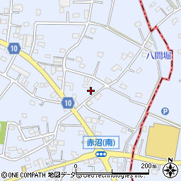 埼玉県春日部市赤沼1225周辺の地図