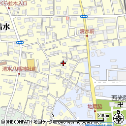 千葉県野田市清水131周辺の地図