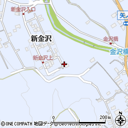 長野県茅野市金沢801周辺の地図