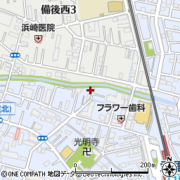 埼玉県春日部市大場1243周辺の地図