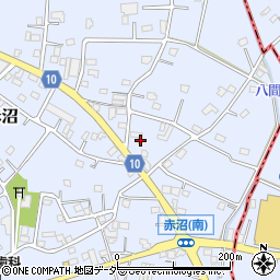 埼玉県春日部市赤沼1233周辺の地図