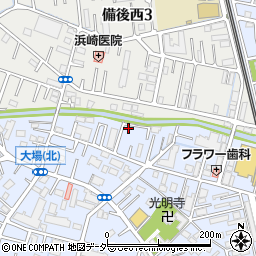 埼玉県春日部市大場1252周辺の地図