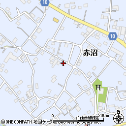 埼玉県春日部市赤沼698周辺の地図