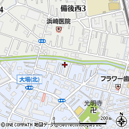 埼玉県春日部市大場1254周辺の地図