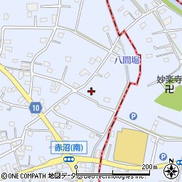 埼玉県春日部市赤沼1195周辺の地図