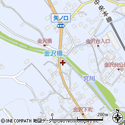 長野県茅野市金沢829周辺の地図