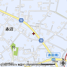 埼玉県春日部市赤沼832周辺の地図
