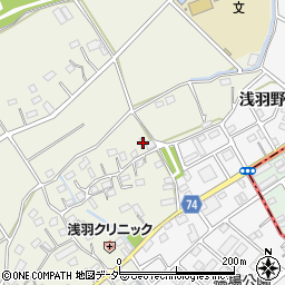埼玉県坂戸市浅羽977周辺の地図