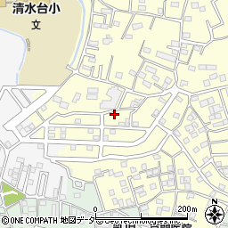 千葉県野田市清水734周辺の地図