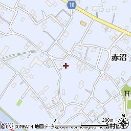 埼玉県春日部市赤沼654周辺の地図