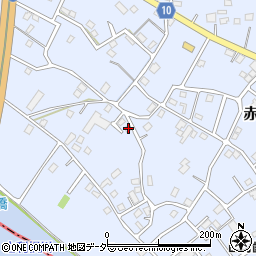 埼玉県春日部市赤沼293周辺の地図