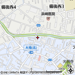 埼玉県春日部市大場1259周辺の地図