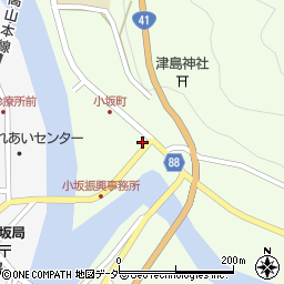 岐阜県下呂市小坂町小坂町821周辺の地図