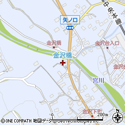 長野県茅野市金沢822周辺の地図