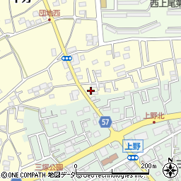 埼玉県上尾市平方4290周辺の地図