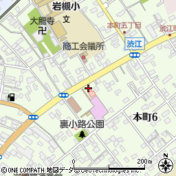 花・花薬局岩槻区本町店周辺の地図