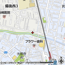 芳書塾周辺の地図