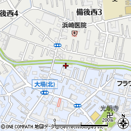埼玉県春日部市大場1257周辺の地図