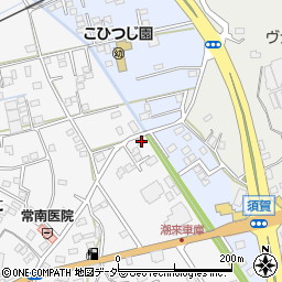 茨城県潮来市辻858-7周辺の地図
