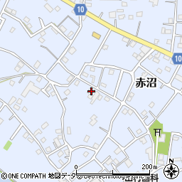 埼玉県春日部市赤沼676周辺の地図