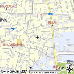千葉県野田市清水146-32周辺の地図