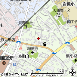 山田人形店周辺の地図