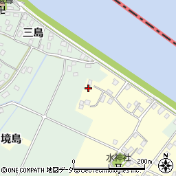 千葉県香取市境島155周辺の地図
