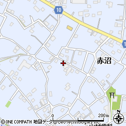 埼玉県春日部市赤沼661周辺の地図