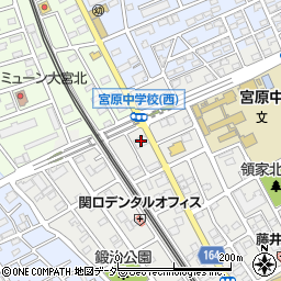 ナカヤマさいたま北支店周辺の地図