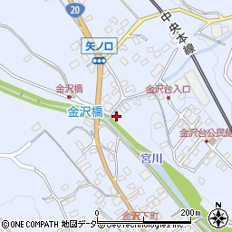長野県茅野市金沢3992周辺の地図