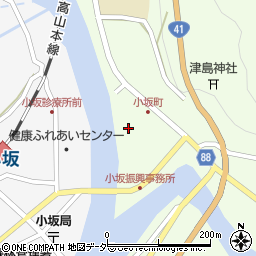 岐阜県下呂市小坂町小坂町808周辺の地図