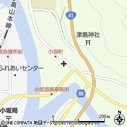 岐阜県下呂市小坂町小坂町827周辺の地図