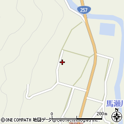 岐阜県高山市清見町大原167周辺の地図