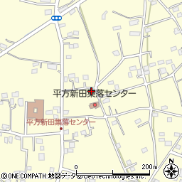 埼玉県上尾市平方4070周辺の地図