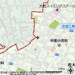 パレス爽和夢来２周辺の地図