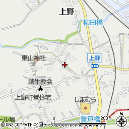 中川薬局　越生店周辺の地図