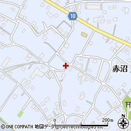 埼玉県春日部市赤沼633周辺の地図