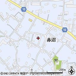 埼玉県春日部市赤沼702周辺の地図