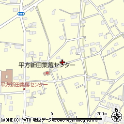 埼玉県上尾市平方4077-2周辺の地図