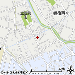 埼玉県春日部市武里中野32周辺の地図