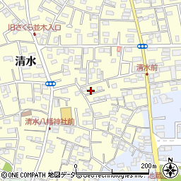 千葉県野田市清水146-11周辺の地図