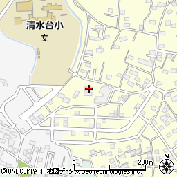 千葉県野田市清水743周辺の地図