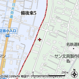 埼玉県住宅供給公社　３号棟周辺の地図