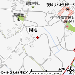 茨城県守谷市同地317周辺の地図